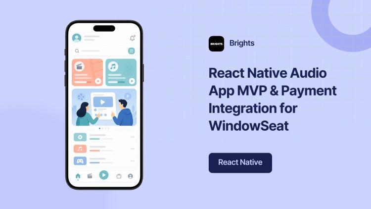 Preview of the React Native Audio App MVP & Payment Integration for WindowSeat