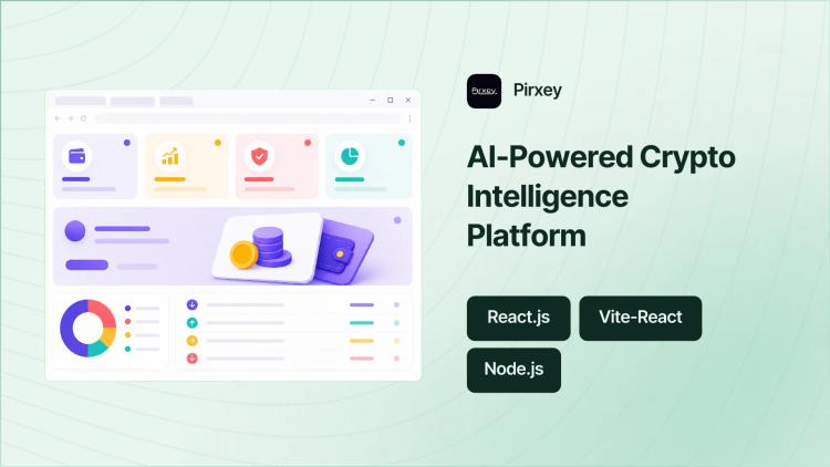 Preview of the Crypto Market Intelligence Platform: Frontend, API and RAG AI