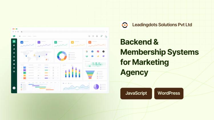Backend & Membership System Development for Digital Marketing Firm image