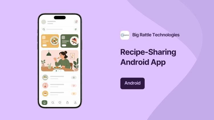 Preview of the Android Recipe-Sharing App for Limone Connect