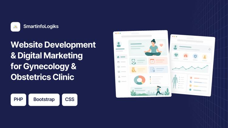 Preview of the Website Development & Digital Marketing for Gynecology & Obstetrics Clinic