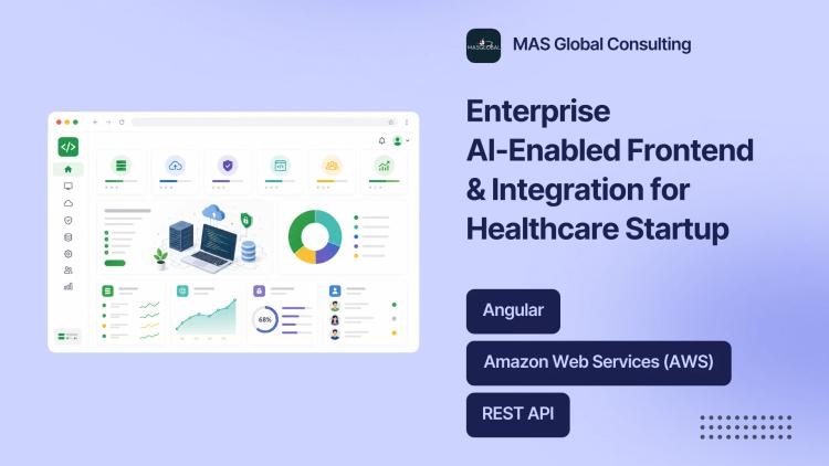 Preview of the Enterprise AI-Enabled Frontend & Integration for Healthcare Startup