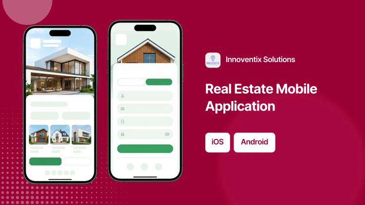 Real Estate Mobile App (iOS & Android) with Control Panel image