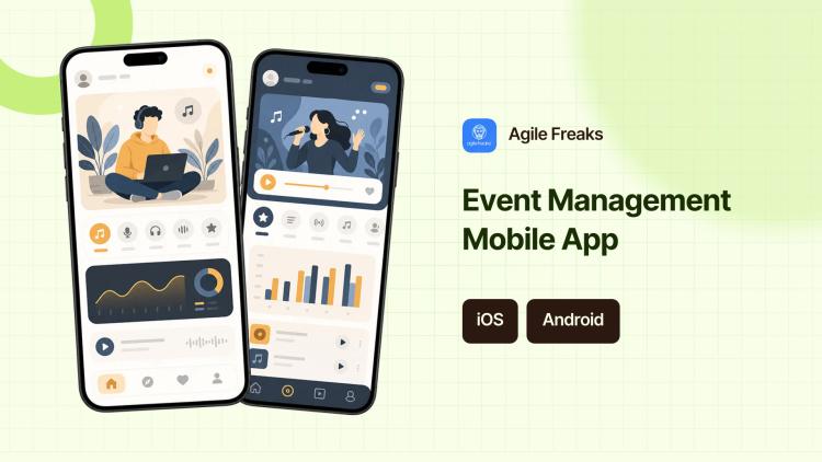 iOS App & UX/UI for Event Management Platform image
