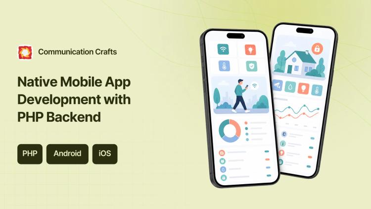 Preview of the Native Mobile App Development with PHP Backend