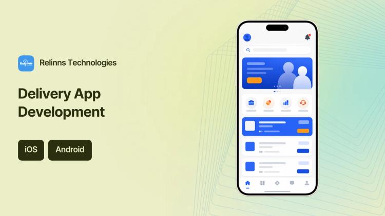 Preview of the Online Delivery Mobile App Development (iOS & Android)