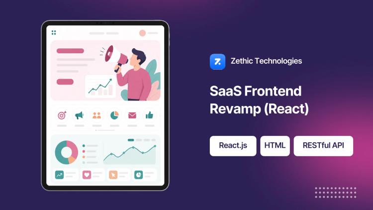 Preview of the React Frontend Development for Influencer Marketing SaaS