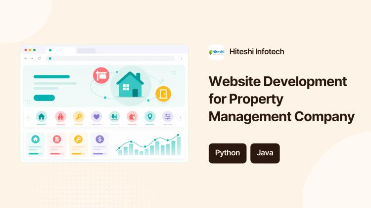 Preview of the Website Development for Property Management Company