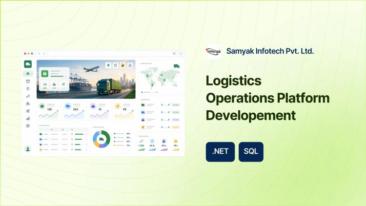 Preview of the Logistics Operations Platform Development (Microsoft .NET & SQL)