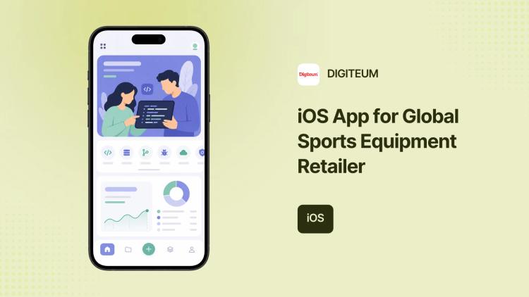 Preview of the iOS App for Global Sports Equipment Retailer