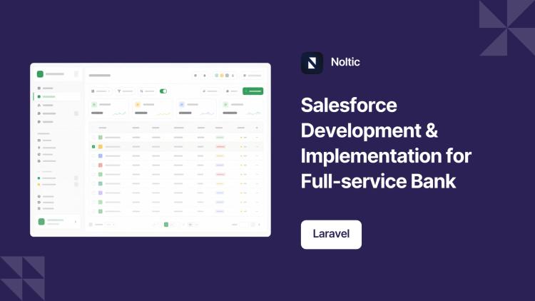 Preview of the Salesforce Development & Implementation for Full-service Bank