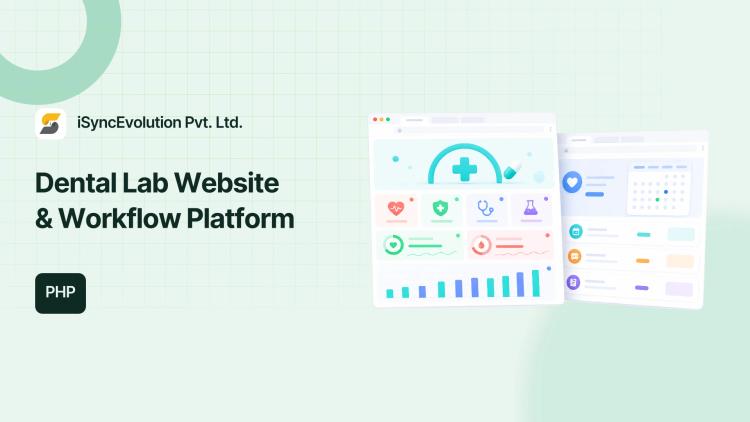 Preview of the PHP Website & Online Workflow Platform for Dental Lab