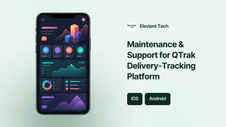 Preview of the Maintenance & Support for QTrak Delivery-Tracking Platform