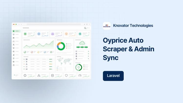 Preview of the Auto E-commerce Scraping System for Oyprice
