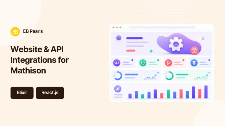Preview of the Website Development & API Integrations for Mathison Technologies