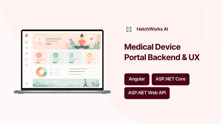 Preview of the Backend & UX for Medical Device Data Portal