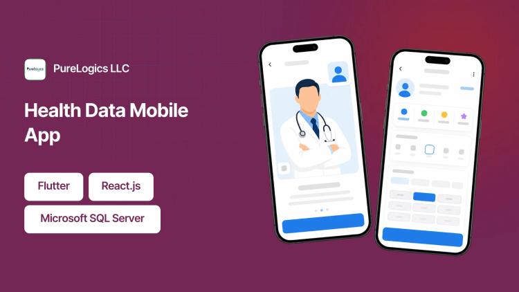 Preview of the Mobile App & UI Development for Health Data Company