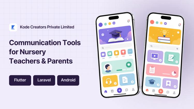 Preview of the Nursery Communication Mobile & Web Platform