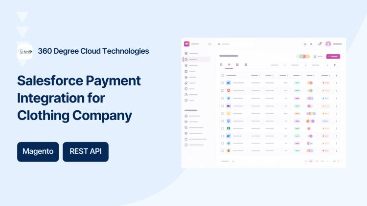Preview of the Salesforce Development & Payment Integration for Clothing Design Company