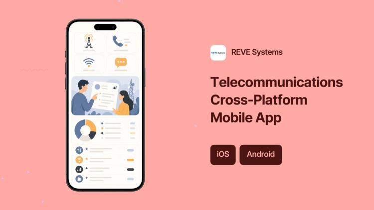Preview of the Cross-Platform Mobile App for Telecommunications Provider