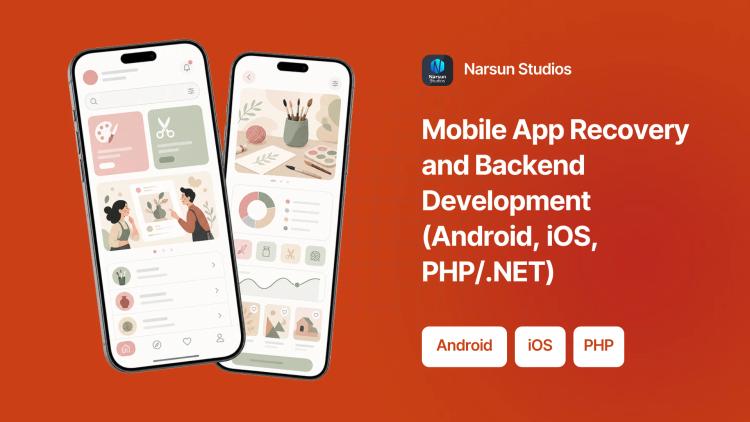 Preview of the Mobile App Recovery and Backend Development