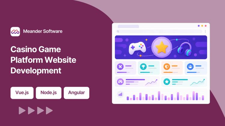 Casino Game Platform Website Development image