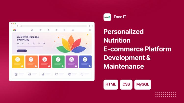 Preview of the Personalized Nutrition E-commerce Platform Development & Maintenance