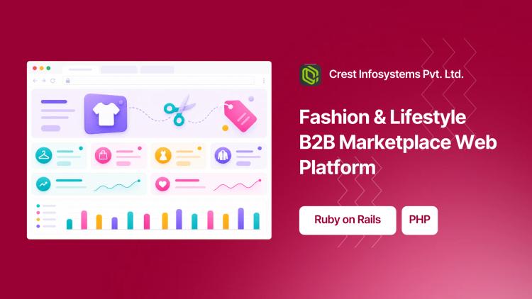 Preview of the Fashion & Lifestyle B2B Marketplace Web Platform