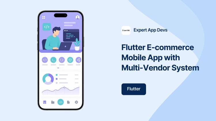 Preview of the Flutter E-commerce Mobile App with Multi-Vendor System