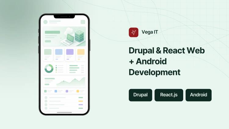 Preview of the Custom Web & Mobile Development (Drupal, React, Android)