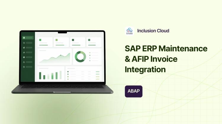 Preview of the ERP Support and Maintenance for Frozen Food Company