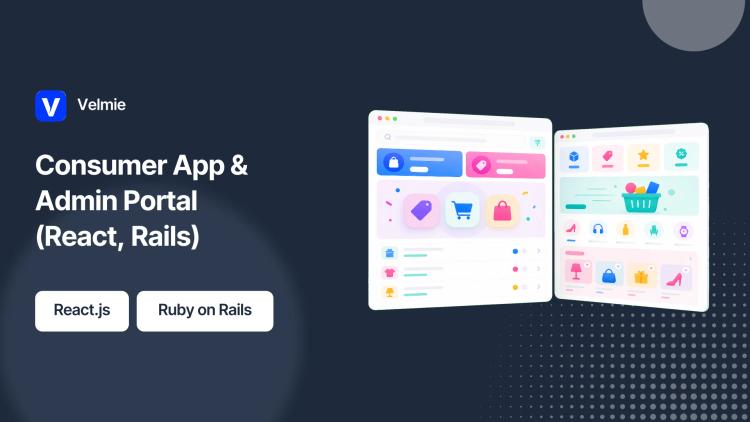 Preview of the Consumer App & Admin Portal for Skincare Startup