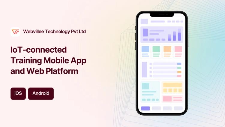 Preview of the IoT-connected Training Mobile App and Web Platform