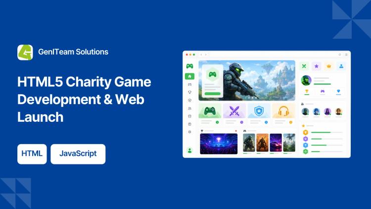 Preview of the HTML5 Charity Game Development & Web Launch