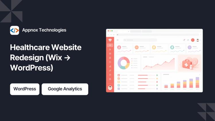 Preview of the WordPress Redesign & Development for Global Healthcare Company