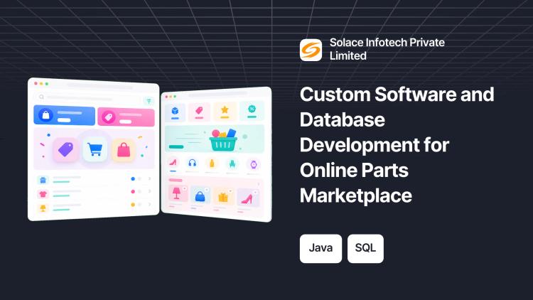 Preview of the Custom Software and Database Development for Online Parts Marketplace