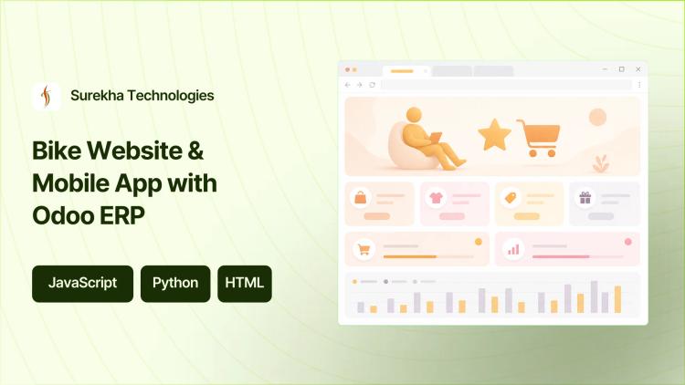 Preview of the Bike Platform Web & Mobile with Odoo ERP Implementation