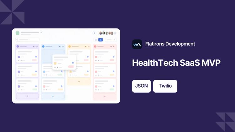 Preview of the HealthTech SaaS MVP with Workflow Builder & EHR Integrations