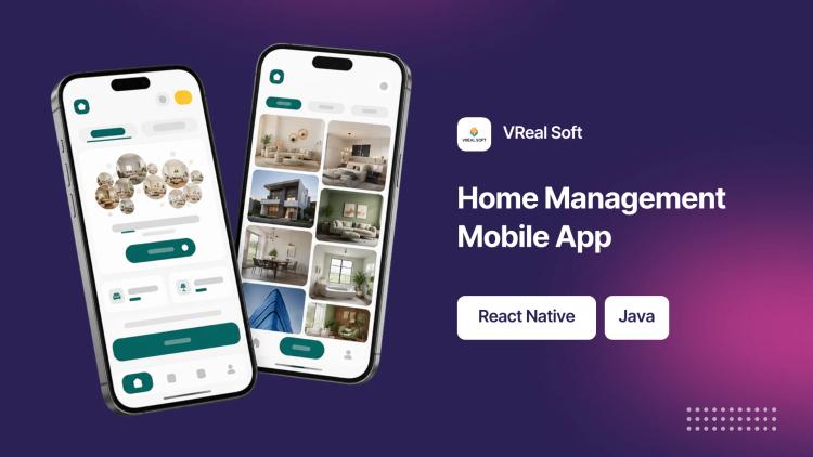 Preview of the Home Management Mobile App for Design Company