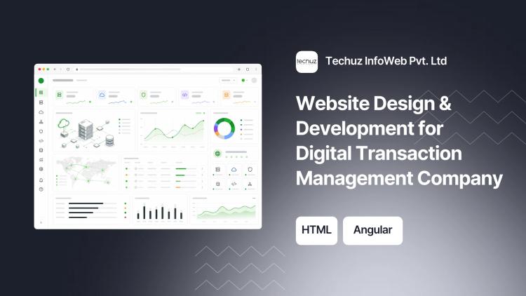 Preview of the Website Design & Development for Digital Transaction Management Company
