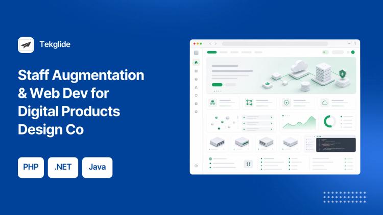 Staff Augmentation & Web Dev for Digital Products Design Co image