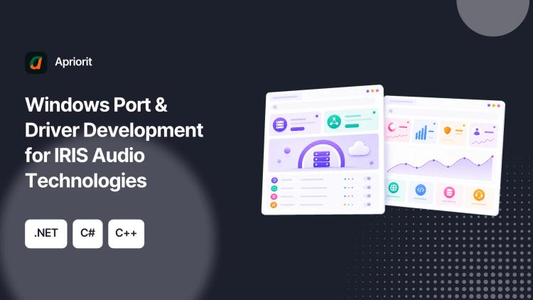 Preview of the Windows Port & Driver Development for IRIS Audio Technologies