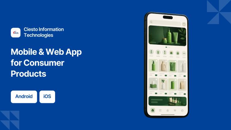 Preview of the Mobile & Web App Development for Consumer Products Company