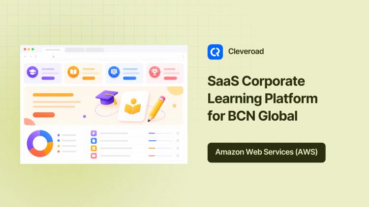 Preview of the SaaS Corporate Learning Platform for BCN Global