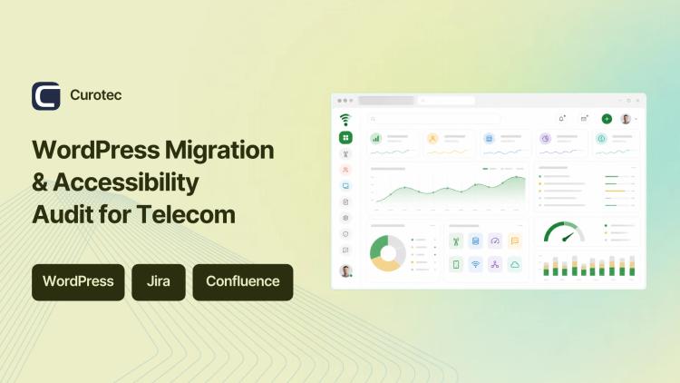 Preview of the Website Migration and Accessibility Audit for Global Telecom