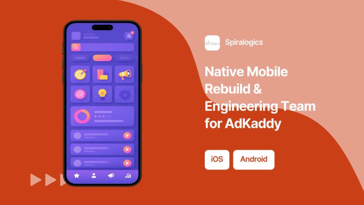 Preview of the Native Mobile Rebuild & Engineering Team for AdKaddy