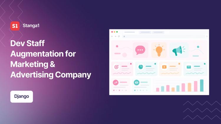 Preview of the Dev Staff Augmentation for Marketing & Advertising Company
