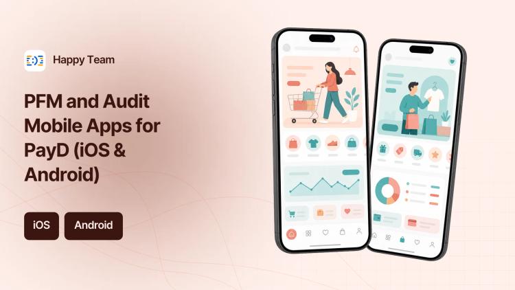 Preview of the PFM and Audit Mobile Apps for PayD (iOS & Android)