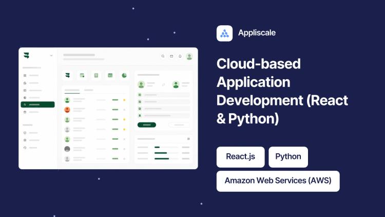 Cloud-based Application Development (React & Python) image