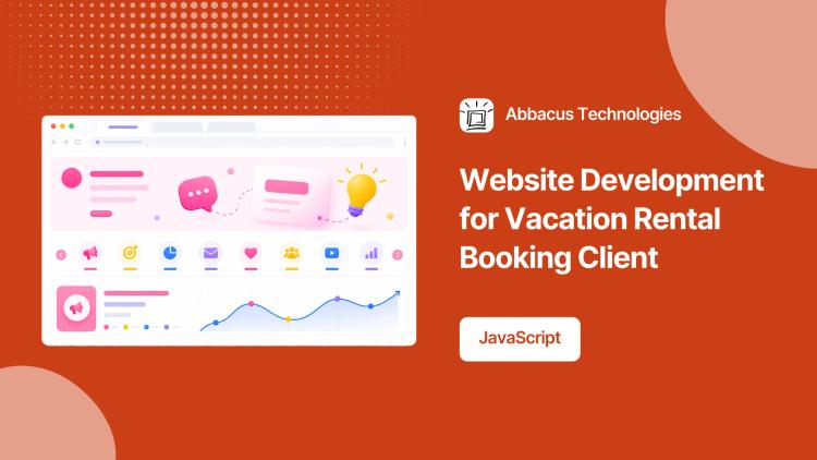 Preview of the Website Development for Vacation Rental Booking Client